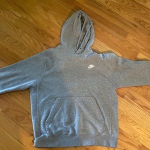Gray Nike mens medium hoodie